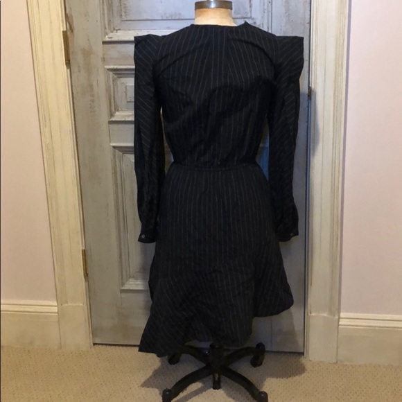 5/$20 Joie prairie pinstripe dress - Picture 6 of 7